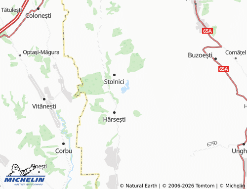 MICHELIN Vlășcuța map - ViaMichelin