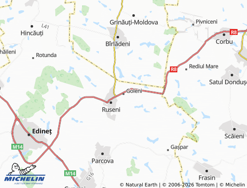 Kaart MICHELIN Goleni - ViaMichelin