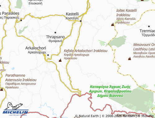 Mapa MICHELIN Nipiditos - ViaMichelin