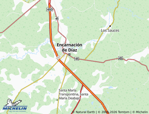 Mapa MICHELIN Sagrado Corazón - ViaMichelin