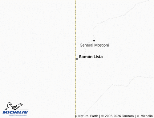 MICHELIN Ramón Lista map - ViaMichelin