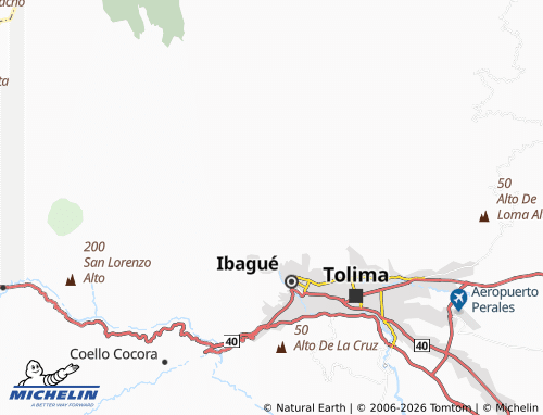 MICHELIN Cay Parte Alta map - ViaMichelin