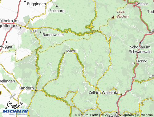 Carte MICHELIN Stockmatt - ViaMichelin