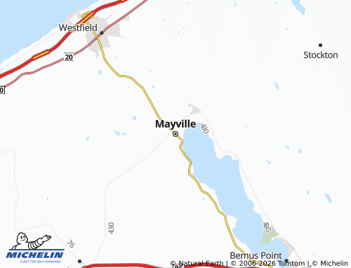 Mapa MICHELIN Mayville - ViaMichelin