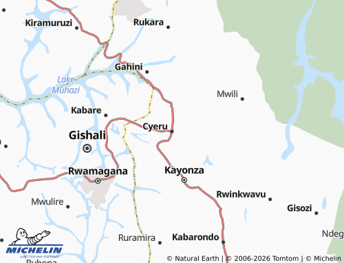 Mapa MICHELIN Cyeru - ViaMichelin