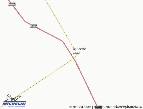 MICHELIN-Landkarte al-Beetha - ViaMichelin