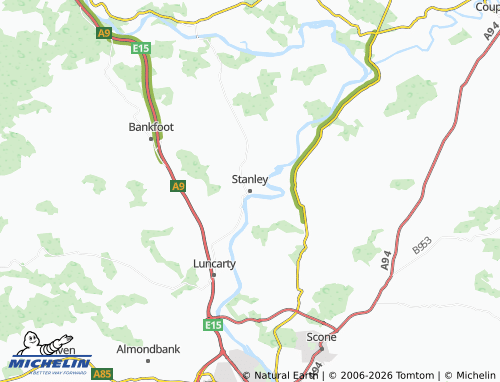 Mappa MICHELIN Stanley - ViaMichelin