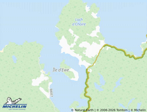Carte MICHELIN Ormiscraig - ViaMichelin