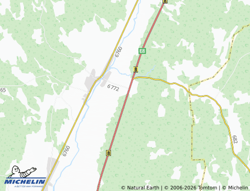 Carte MICHELIN Tallbacken - ViaMichelin