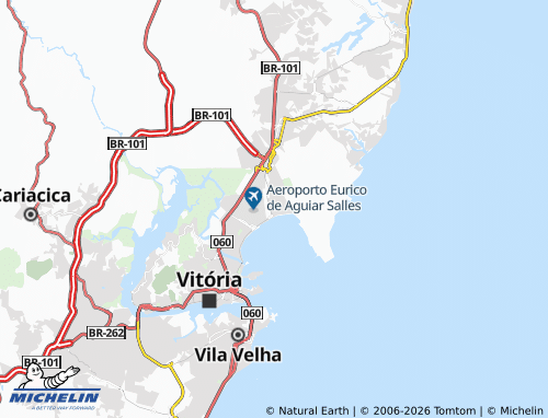 Mapa MICHELIN Jardim Camburi - ViaMichelin