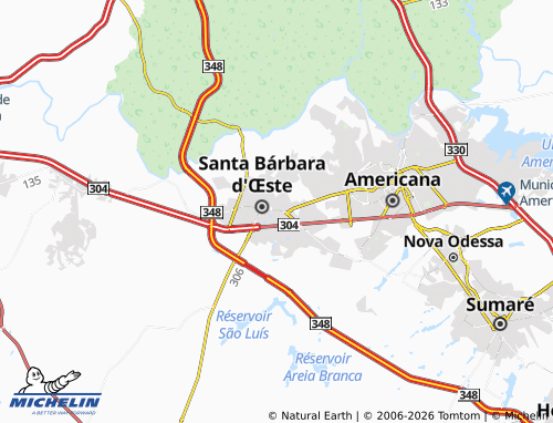 Mapa MICHELIN Vila Godoy - ViaMichelin