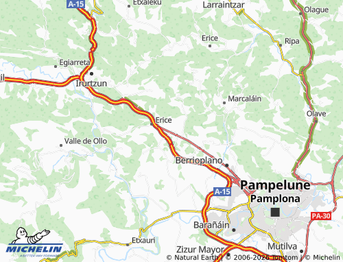 MICHELIN-Landkarte Sarasa - ViaMichelin
