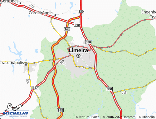 MICHELIN Jardim Mercedes map - ViaMichelin