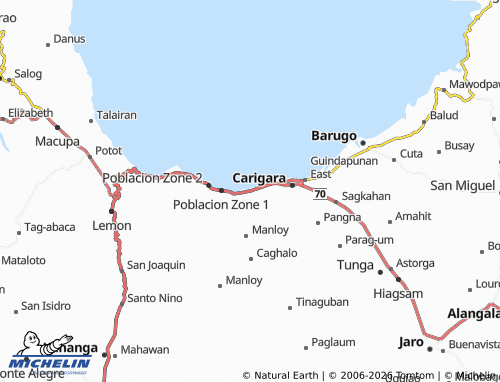MICHELIN Nauguisan map - ViaMichelin