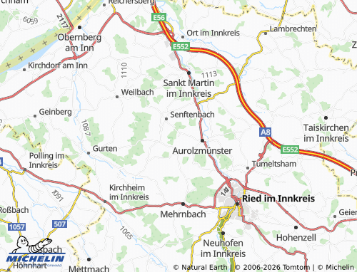 MICHELIN Edenbach map - ViaMichelin