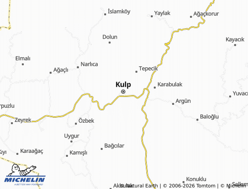 MICHELIN Turgut Özal map - ViaMichelin