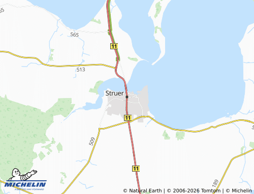 Carte MICHELIN Struer - ViaMichelin