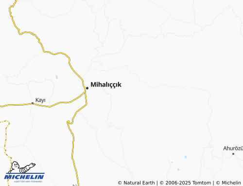 MICHELIN Ömer map - ViaMichelin