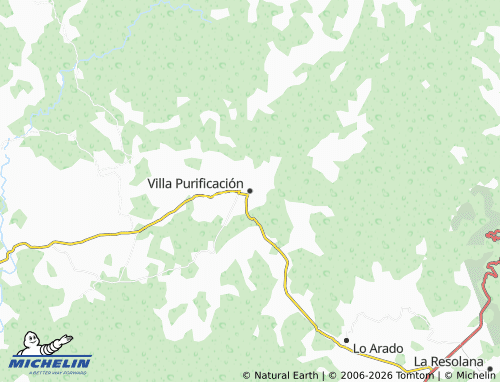 Mappa MICHELIN Villa Purificación - ViaMichelin