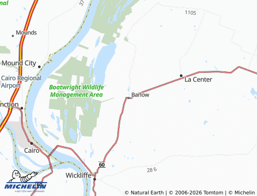 Mappa MICHELIN Barlow - ViaMichelin