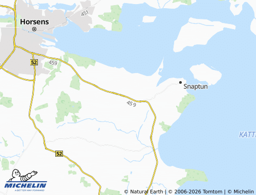 Mappa MICHELIN Over Glud - ViaMichelin