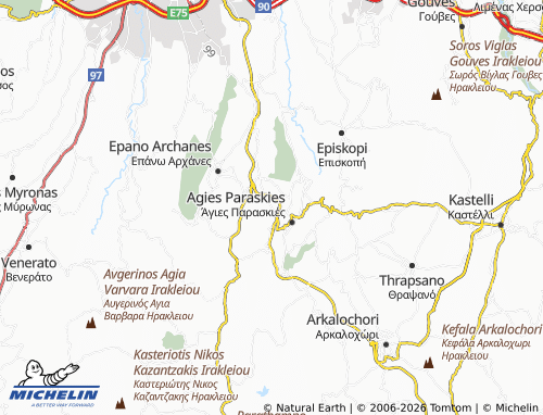 Carte MICHELIN Peza - ViaMichelin