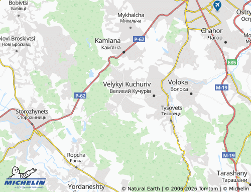 Mappa MICHELIN Sniachiv - ViaMichelin