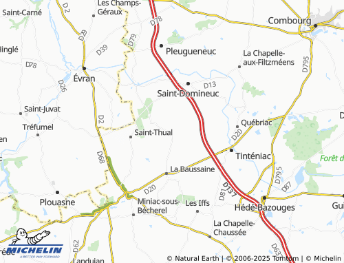 Carte MICHELIN Trimer - ViaMichelin