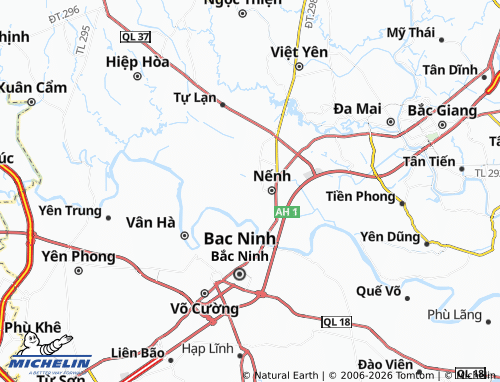 Kaart MICHELIN Ninh Sơn - ViaMichelin