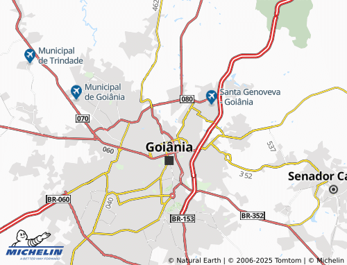 MICHELIN Loteamento Mansões Pereira map - ViaMichelin
