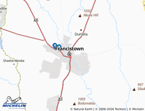 Mapa MICHELIN Area I - ViaMichelin