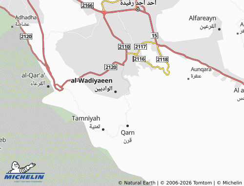 Carte MICHELIN al-Khaleej - ViaMichelin