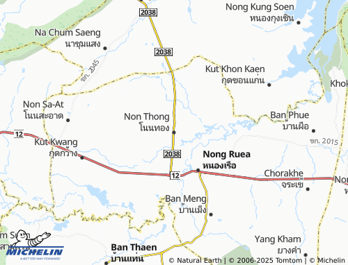 Mapa MICHELIN Non Thong - ViaMichelin