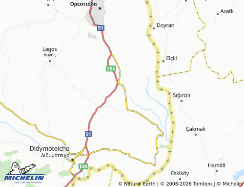 Carte MICHELIN Sofiko - ViaMichelin