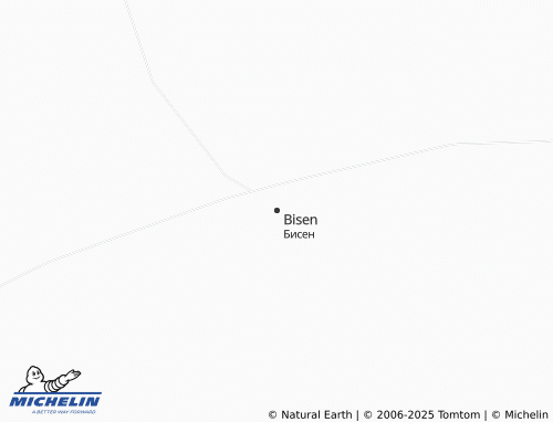 MICHELIN Bisen map - ViaMichelin