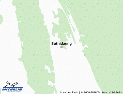 Mapa MICHELIN Buthidaung - ViaMichelin