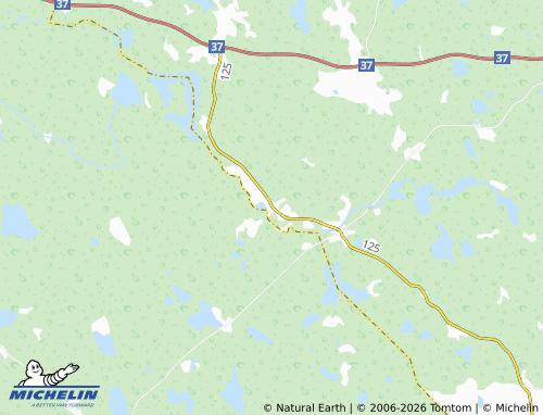 MICHELIN Björkshult map - ViaMichelin