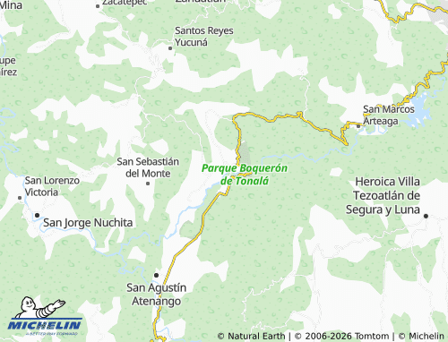 Mapa MICHELIN De Natividad - ViaMichelin