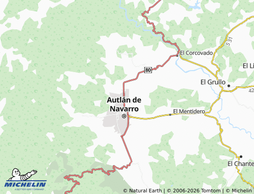 Mappa MICHELIN Rodríguez Alcaine - ViaMichelin