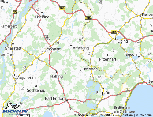 Mapa MICHELIN Meilham - ViaMichelin