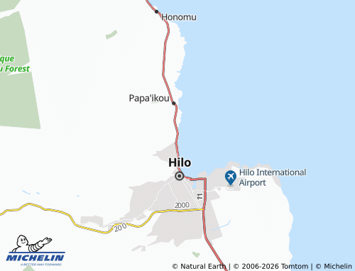 Carte MICHELIN Pauka'a - ViaMichelin