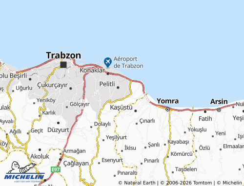 MICHELIN Çimenli map - ViaMichelin