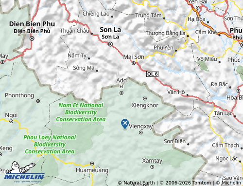 Mapa MICHELIN Muang Et - ViaMichelin