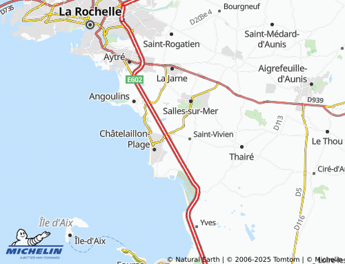 Carte MICHELIN Les Petits Bonneveaux - ViaMichelin