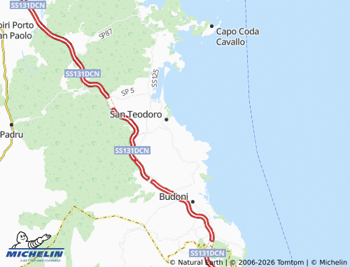 Mappa MICHELIN Lu Miriacheddu - ViaMichelin
