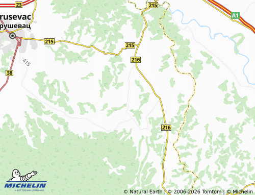 Carte MICHELIN Sušica - ViaMichelin