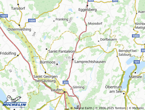 Mapa MICHELIN Bruck - ViaMichelin