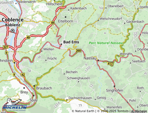 Mapa MICHELIN Hof Lahnau - ViaMichelin