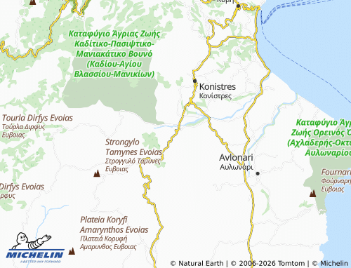 MICHELIN Gaia map - ViaMichelin