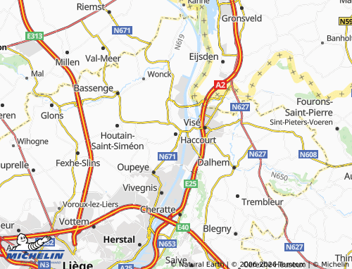 Mappa MICHELIN Haccourt - ViaMichelin